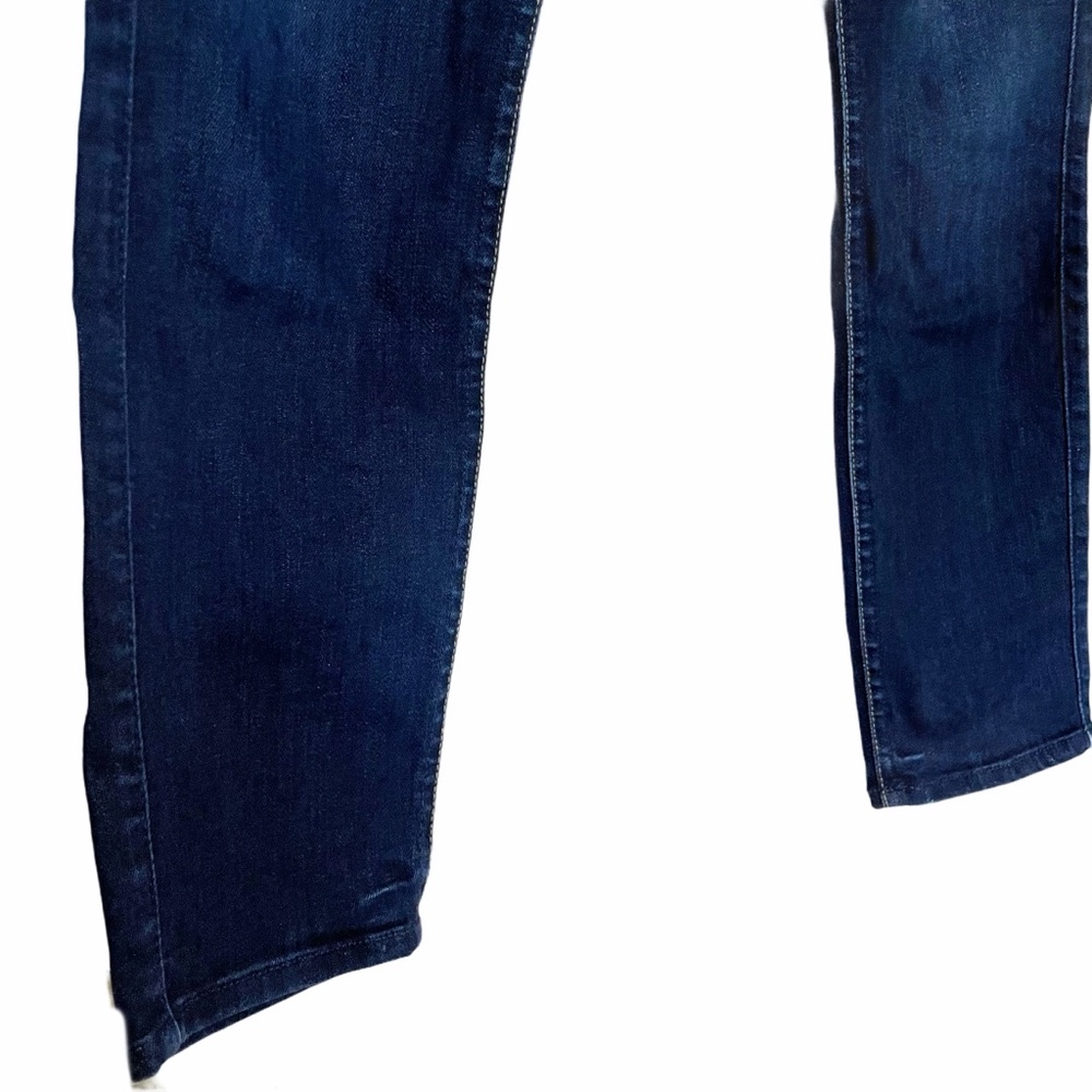 7 For All Mankind Kimmie Skinny Dark Wash Denim Jeans Size 26 - Picture 3 of 7